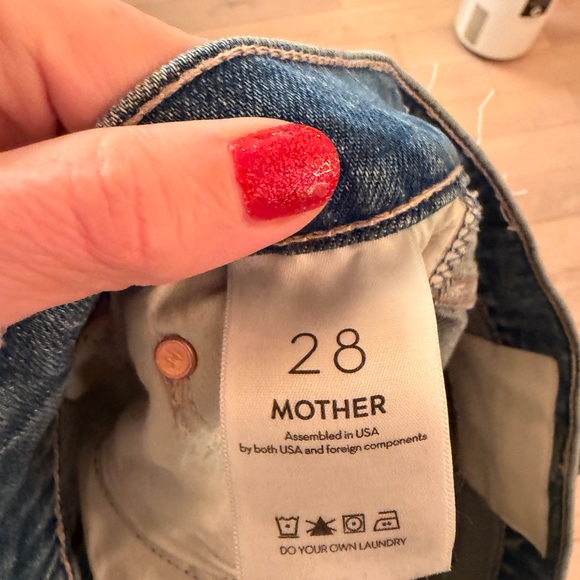 Mother jeans size 28 - Picture 3 of 5